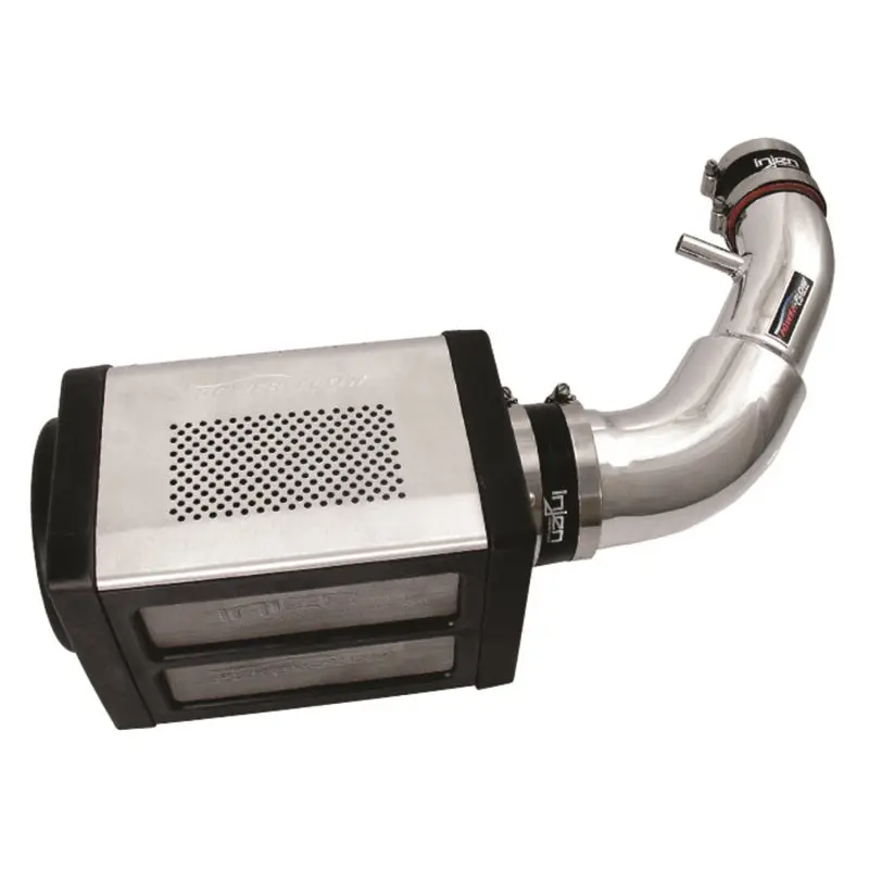 Injen 07-09 Wrangler 3.8L V6 W/ Box Wrinkle Black Power-Flow Air Intake System 1
