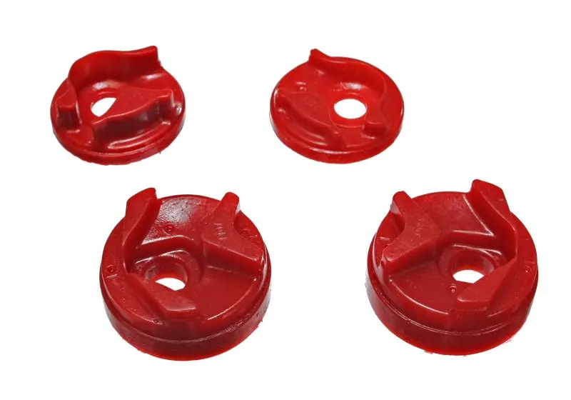 Energy Suspension Red Polyurethane Motor Mount Inserts For 2002–2003 Nissan Sentra & 200Sx – Includes Spec-V 2.5L Manual Transmission Compatibility 1