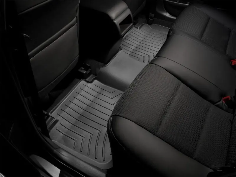 Wt Floorliner Custom-Fit Front Floor Mat – Black Durable Thermoplastic Rubber 1