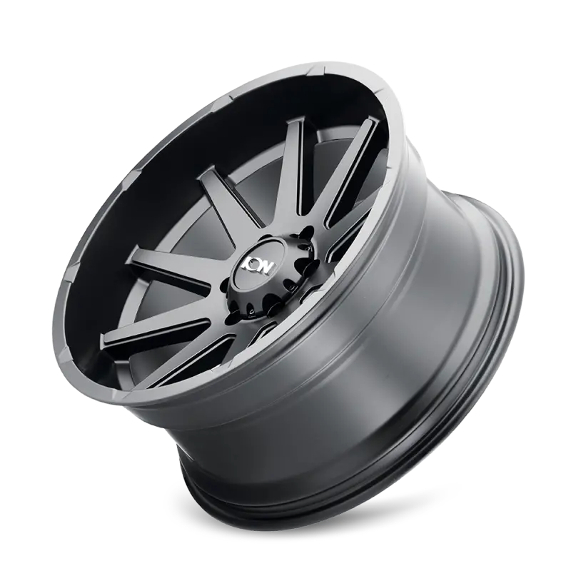 Ion Type 143 Matte Black Alloy Wheel – 20X9 In, 8X165.1 Mm Bolt Pattern, Zero Offset, 125.2 Mm Hub Bore 2