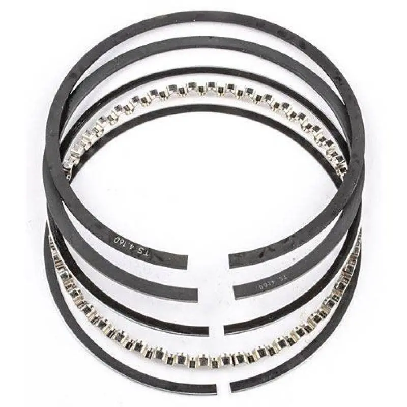 Mahle Chrome Piston Ring Set – 4.500In Bore, 3/16In Expander/Spacer/Chrome Configuration, Cp20 Standard Tension, 48-Piece Bulk Pack 1