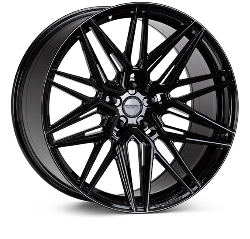 Vossen Hf7 Forged Alloy Wheel – 23X10”, +35 Offset, 5X112 Bolt Pattern, 66.56Mm Center Bore, Gloss Black Finish 1