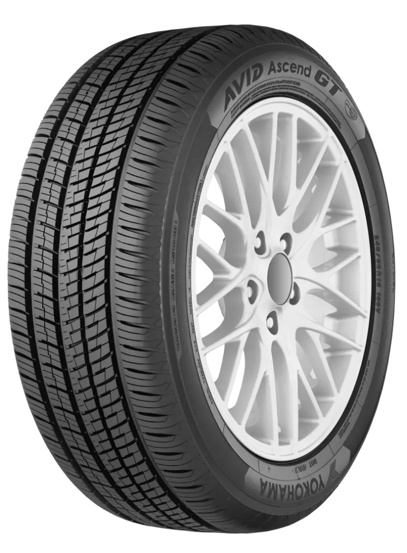 Yokohama Avid Ascend Gt 235/60R18 All-Season Tire – Load Index 107, Speed Rating V 1