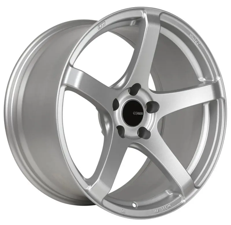 Enkei Kojin Matte Silver Wheel – 18X9.5", 5X112, 35Mm Offset, 72.6Mm Bore 1