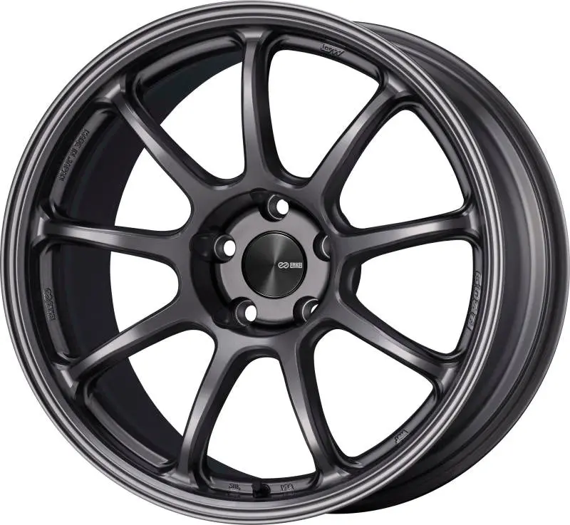 Enkei Pf09 Dark Silver Alloy Wheel – 17X9", 5X114.3, 25Mm Offset, 75Mm Bore 1