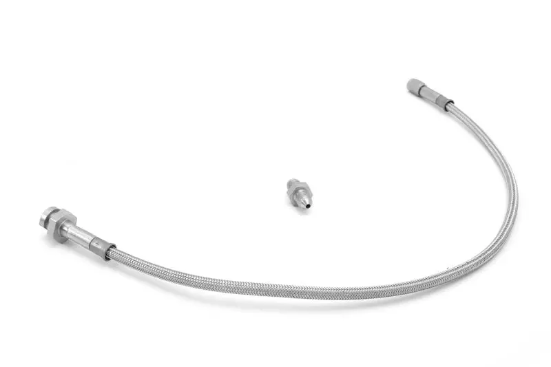 Rugged Ridge Stainless Steel Front Brake Hoses – Designed For 1976–1978 Jeep Cj5 & Cj7 Drum Brake Systems 1
