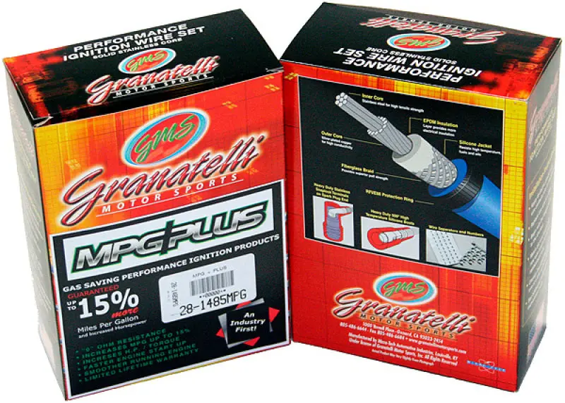 Granatelli High-Performance Ignition Wire Set For 1993–1997 Dodge Intrepid & Magnum 3.5L V6 1