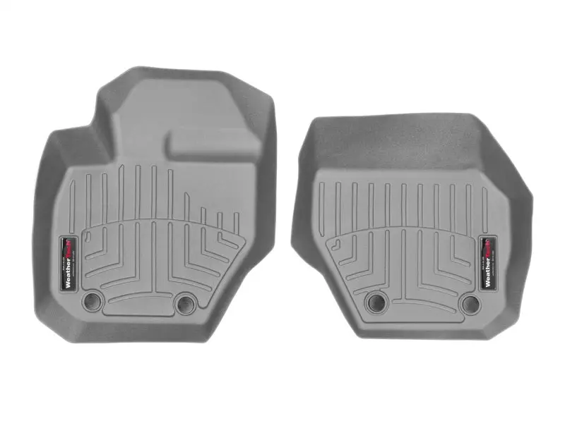 Weathertech Front Floorliners For 2010+ Volvo Xc60 – Gray Heavy-Duty Trim-To-Fit Mats 2