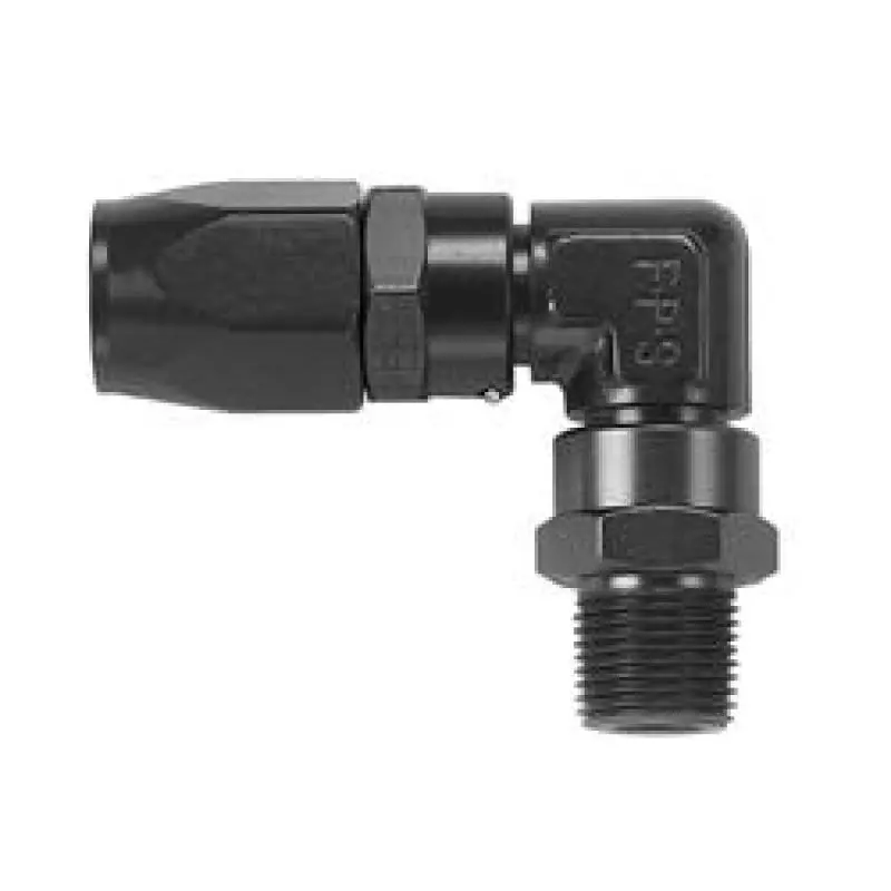 Fragola -12An X 90 Degree X 1 5/16 - 12 (16) Hose End - Black 1
