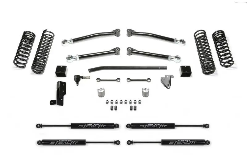 Fabtech 3-Inch Trail Lift Kit With Stealth Shocks For 2018–2021 Jeep Jl 4Wd Four-Door Models 1