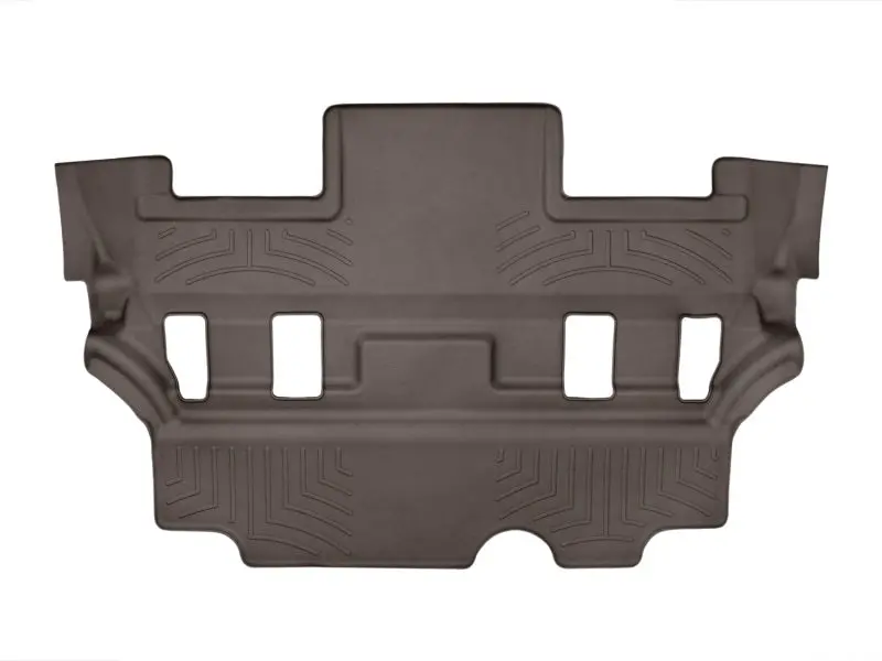 Weathertech Rear Floor Liners For 2015–Present Cadillac Escalade – Cocoa Color 1