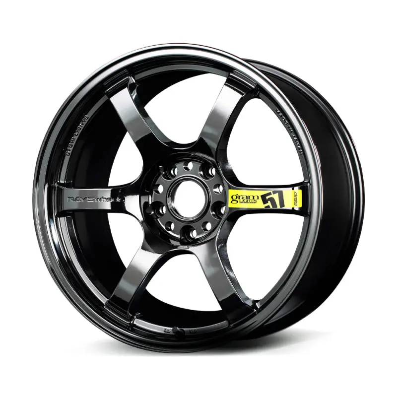 Gram Lights 57Dr Limited Edition Forged Alloy Wheel – 19×8.5In, +45Mm Offset, 5×114.3, Rays Black Metal Coat Finish 1