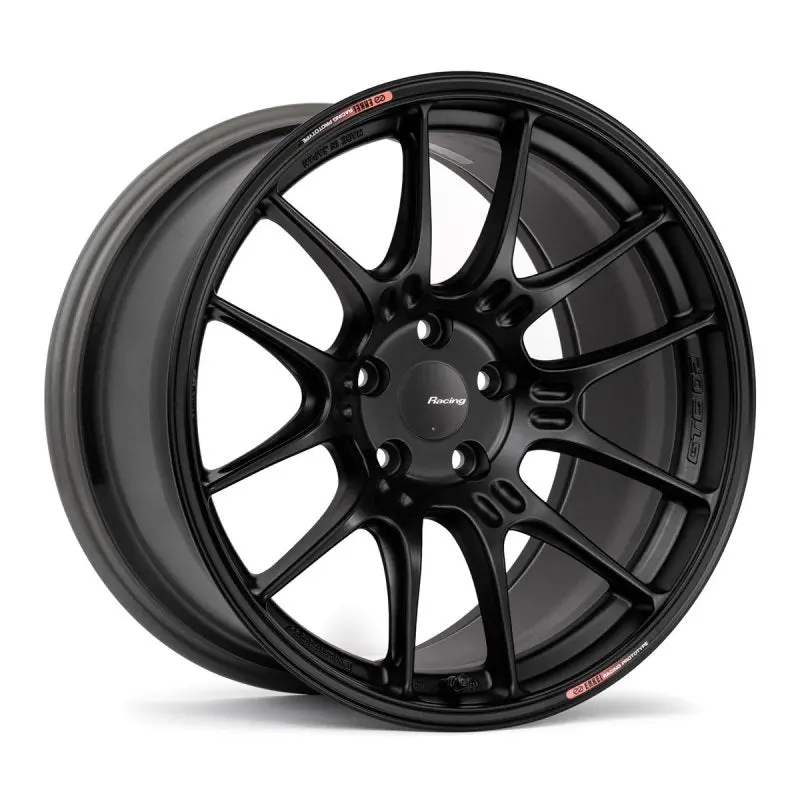Enkei Gtc02 19×9 Inch Matte Black Alloy Wheel – 5×112 Bolt Pattern, 45Mm Offset, 66.5Mm Bore 1