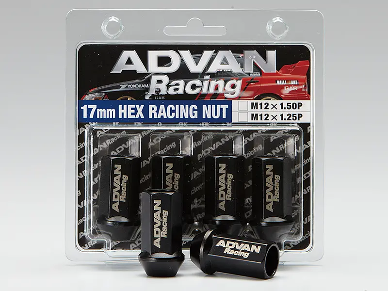 Advan Black Lug Nuts (12×1.5Mm) – 4-Pack 1