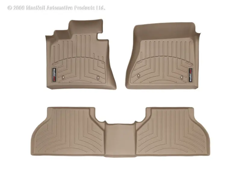 Weathertech Custom-Fit Front Floorliner – Tan Color 1