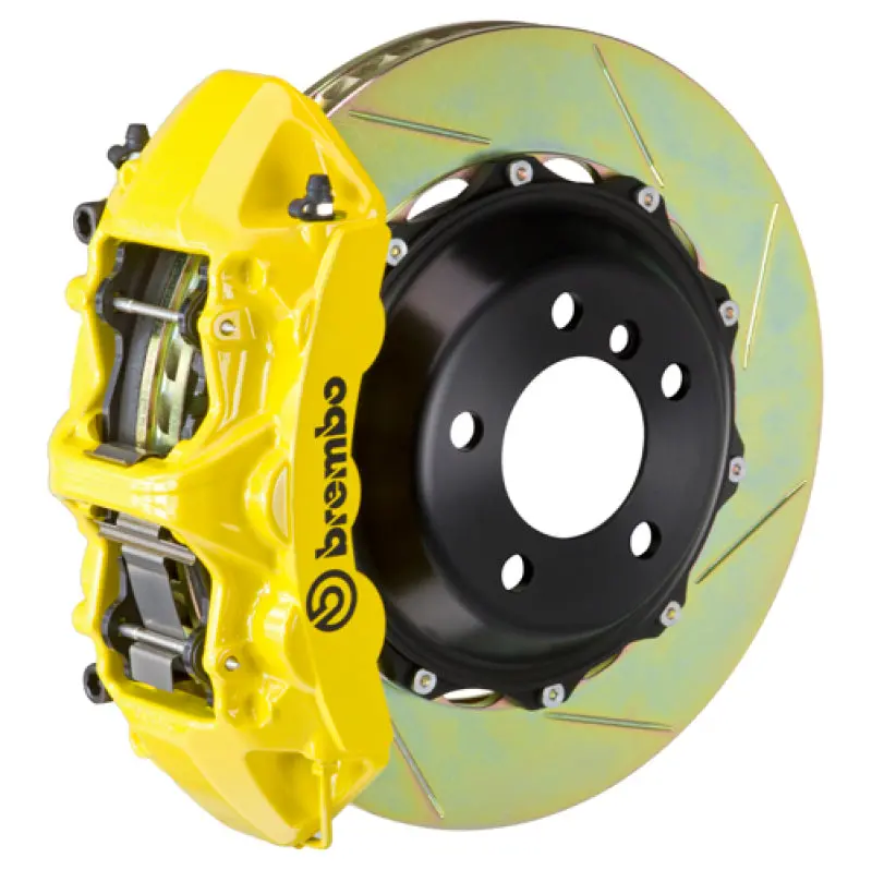 Brembo Gt Big Brake Kit – Front 6-Piston Calipers & Slotted 355X32Mm Two-Piece Rotors For 2007–2014 Ford Edge/Mkx 1