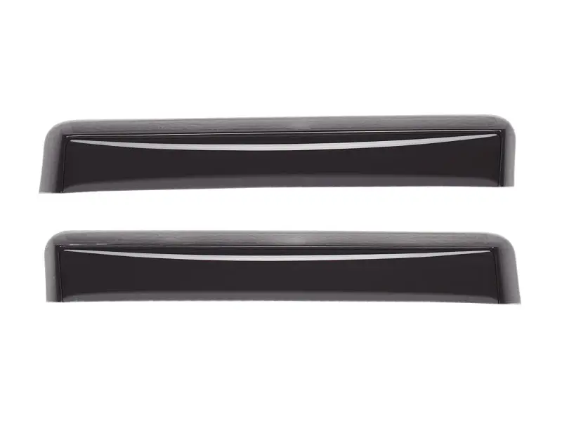 Weathertech Rear Side Window Deflectors – Precision-Fit For 2017–2024 Chrysler Pacifica (Including Hybrid), Dark Tint Finish 1