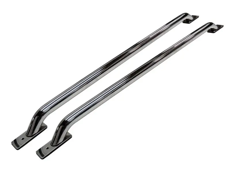 Go Rhino Chrome Stake Pocket Bed Rails – 3-Foot Length 1