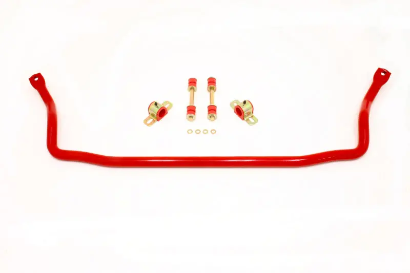 Bmr 1.25-Inch Front Solid Sway Bar Kit With Bushings For 2Nd Gen F-Body (70–81) – Red 1