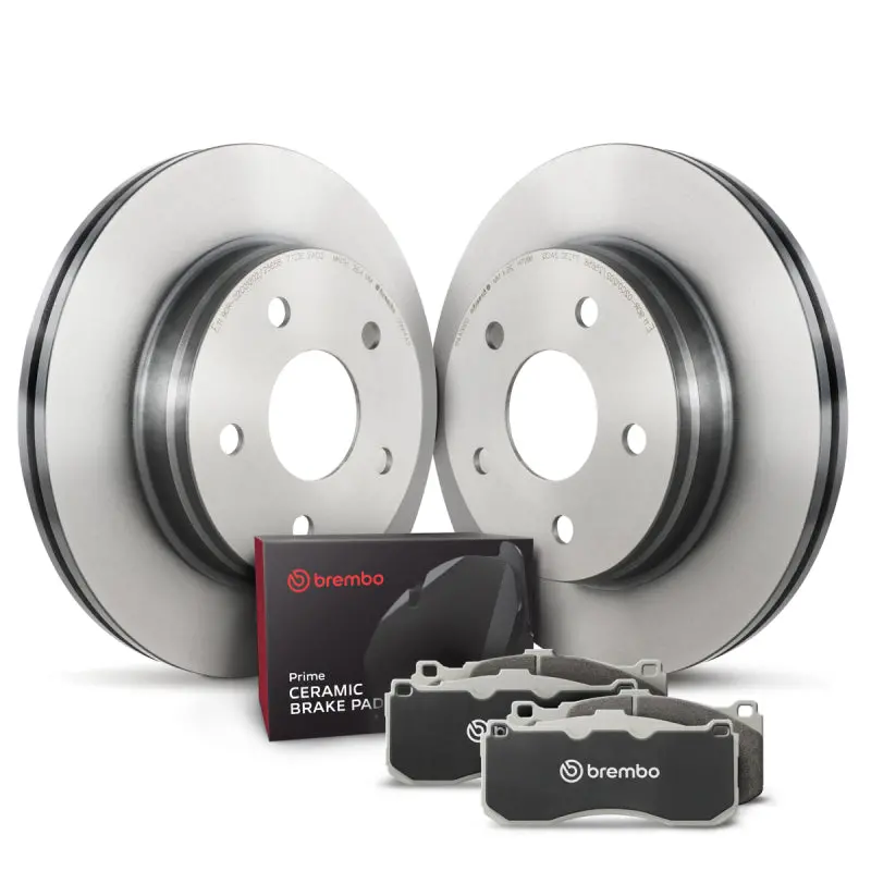 Brembo Oe Front Disc Brake Kit For 2003–2011 Ford Crown Victoria, Lincoln Town Car & 2003–2004 Mercury Marauder 1