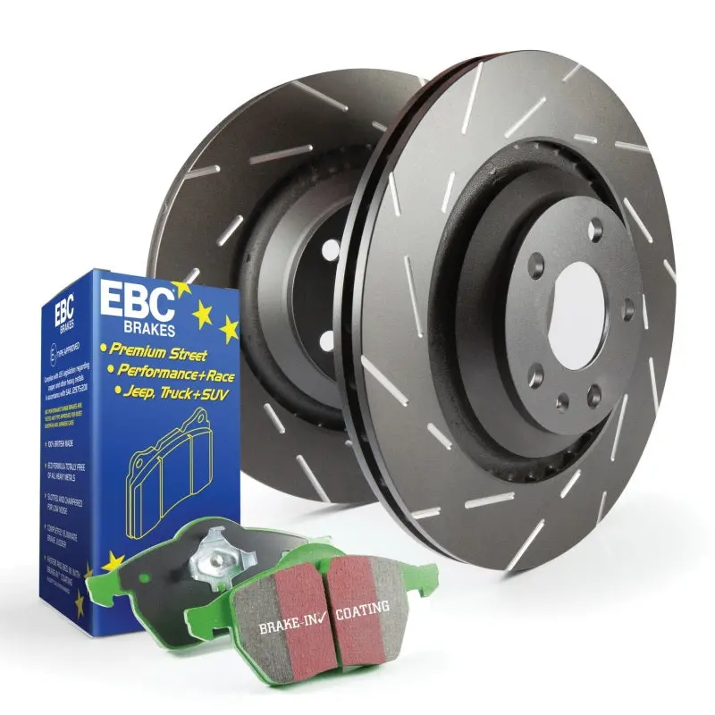 Ebc Greenstuff S2 Brake Pad And Usr Rotor Kit – High-Performance Street Replacement Set 2