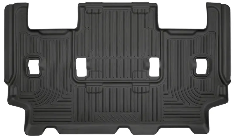 Husky Weatherbeater Third-Row Floor Liner – Black, Fits 2007–2010 Ford Expedition & Lincoln Navigator 2