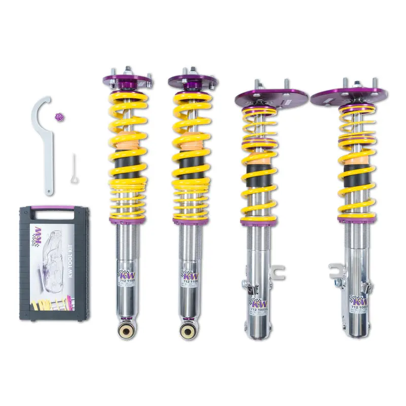 Kw Clubsport 2-Way Adjustable Coilover Kit For 1990–1994 Porsche 964 Carrera 2 Convertible/Targa 1