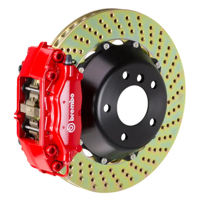 Brembo Gt Big Brake Kit – Rear, 4-Piston Calipers & Drilled 345X28 Rotors For 2001–2006 Lexus Ls430 1