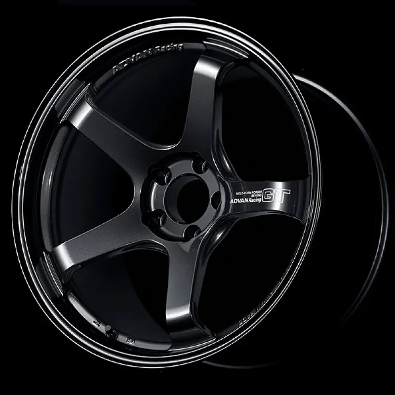 Advan Gt Beyond Forged Alloy Wheel – 19X10.5", +32 Offset, 5X112 Pcd, Titanium Black Finish 1