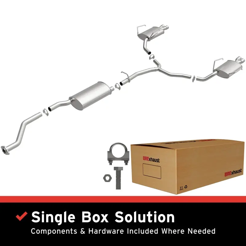 Magnaflow Bre Cat-Back Exhaust System For 2007–2008 Gmc Acadia & Buick Outlook 3.6L 1