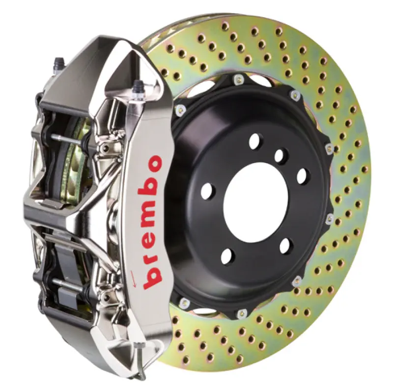 Brembo Gt-R Big Brake Kit – Front, 355×32Mm Drilled Rotors For 2004–2005 Vw R32 1