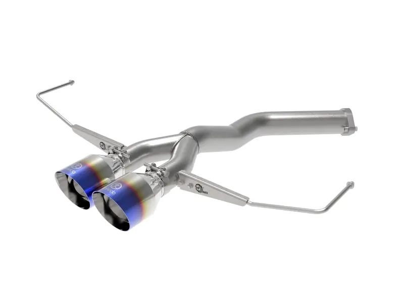 Afe Takeda Axle-Back Exhaust System With Blue Flame Tip For 2019–2020 Hyundai Veloster 1.6L I4 1