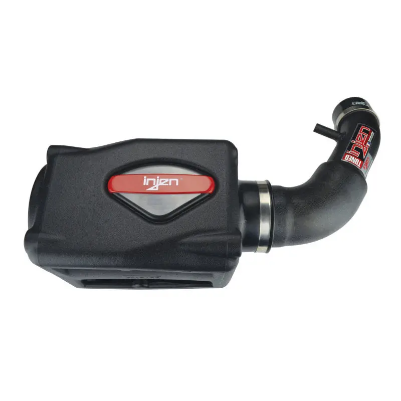 Injen 07-09 Wrangler 3.8L V6 W/ Box Wrinkle Black Power-Flow Air Intake System 2