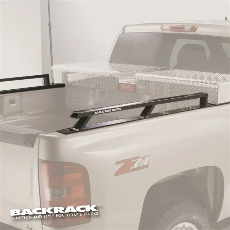 Backrack 2019+ Silverado/Sierra 5.5Ft Bed Siderails - Toolbox 21In 1