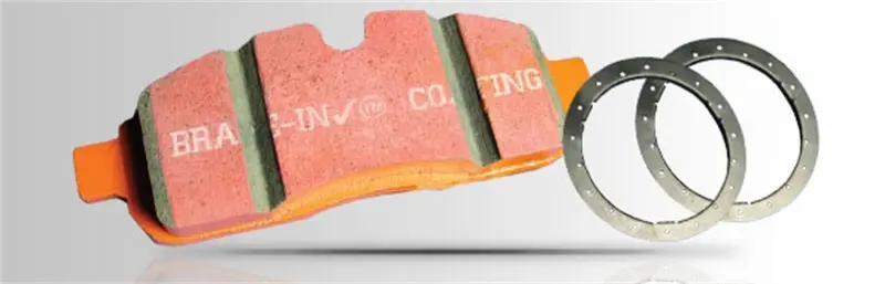Ebc Extra Duty Front Brake Pads For 2016–2023 Audi Q7 3.0L Supercharged Models 1