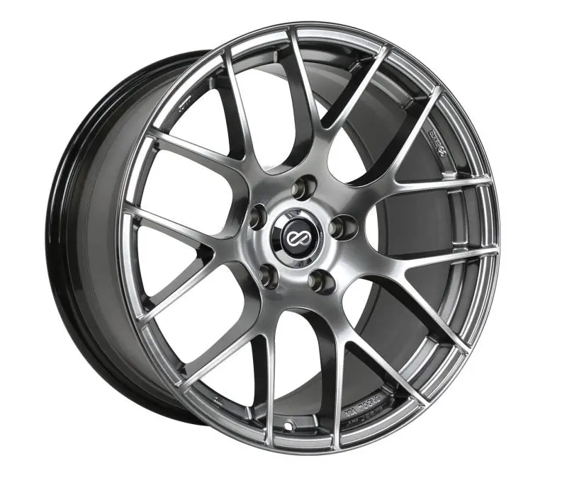 Enkei Raijin Lightweight Alloy Wheel – 19X8", 45Mm Offset, 5X112 Bolt Pattern, 72.6Mm Center Bore, Hyper Silver 1
