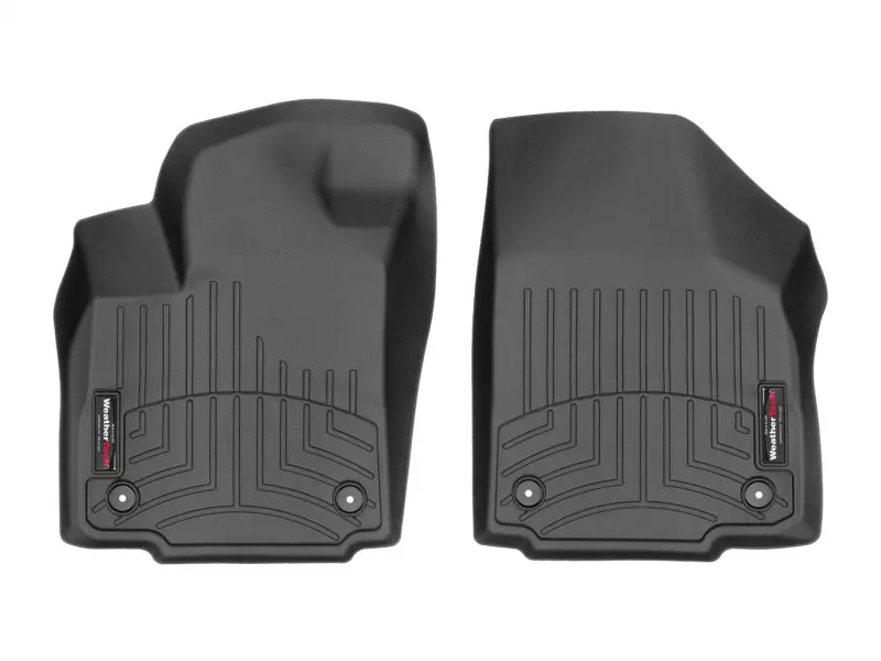 Weathertech Front Floorliner For 2022–2024 Acura Mdx – Precision-Molded, Black Heavy-Duty Trim 1