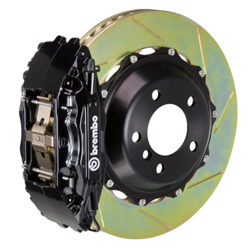 Brembo 15-21 Nx Front Gt Bbk 4 Piston Cast 2Pc 355X32 2Pc Rotor Slotted Type-1-Black 1