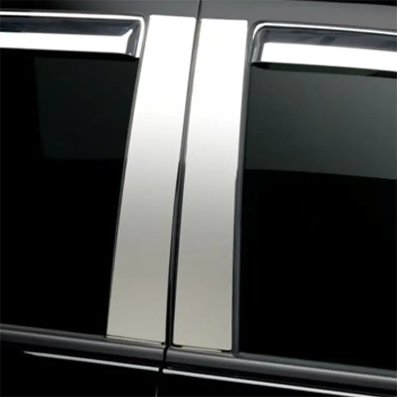 Putco Stainless Steel Pillar Post Trim For 2019–2020 Chevrolet Silverado & Gmc Sierra 1500 Crew/Double Cab – Classic Style 1